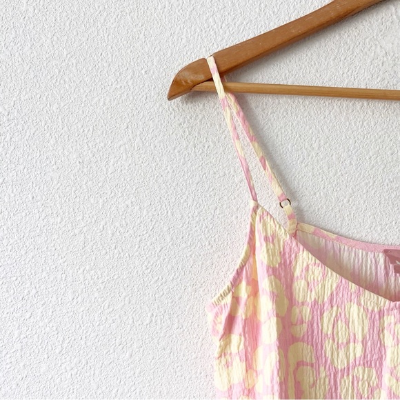 Show me Your Mumu Caroline Mini Dress in Lemonade Cheetah - Picture 4 of 11